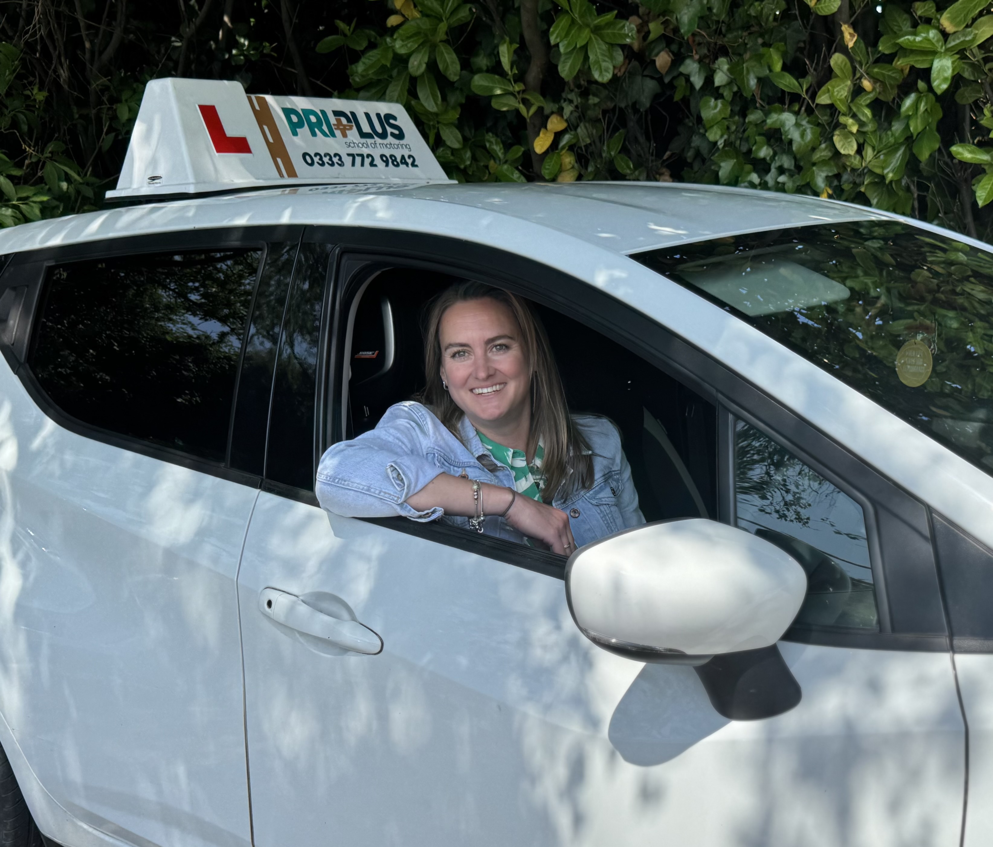 Professional driving instructor Louise