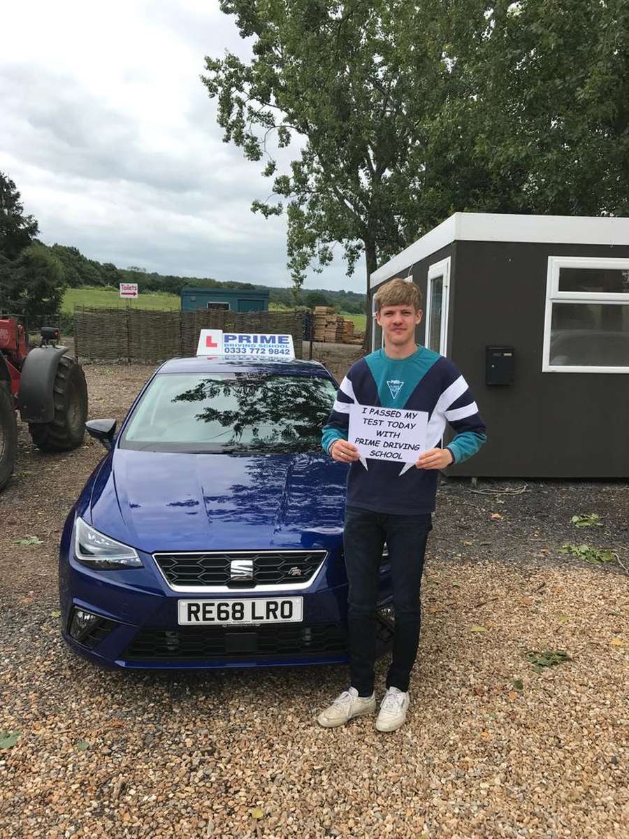 Guildford student passes driving test first time